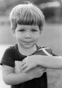 Lloyd with Football